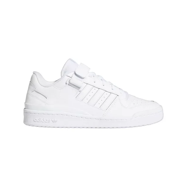 Adi-das Forum Low Lace Up Mens White Sneakers Casual Shoes FY7755