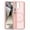Pink, variant on Dteck for Samsung Galaxy S25 Ultra Phone Case, Compatible with MagSafe, Magnetic Case for Samsung S25 Ultra, Military-Grade Protection, Yellowing Resistant, Classic Series, Frosted Black