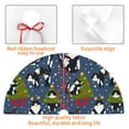 thumbnail image 4 of Yiaed Festive Cats and Trees Print Christmas Tree Skirt , Tree SkirtsTree Mat for Christmas Winter Holiday Indoor Decorations-48", 4 of 7