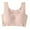 Beige, variant on SCSAlgin Women's Wireless Silk Bra Classic Invisible Embrace Comfort Seamless Bra