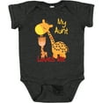 thumbnail image 3 of Inktastic My Aunt Loves Me Giraffe Boys or Girls Baby Bodysuit, 3 of 5