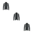 thumbnail image 2 of Baohd Stay Warm And Stylish Cardigan Sweaters Multiple Sizes Available Wide Application Polyester Knitted Sweater For Men dark grey M 3Set, 2 of 6