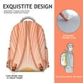 thumbnail image 5 of Ethnic Print Vintage Boho Daypack - Shockproof Base & Comfort Straps | 17" Laptop Protection, 5 of 6