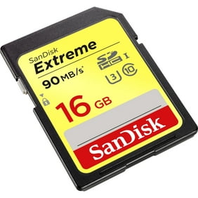SanDisk Extreme SDHC 16GB Class 10 UHS U3 Memory Card