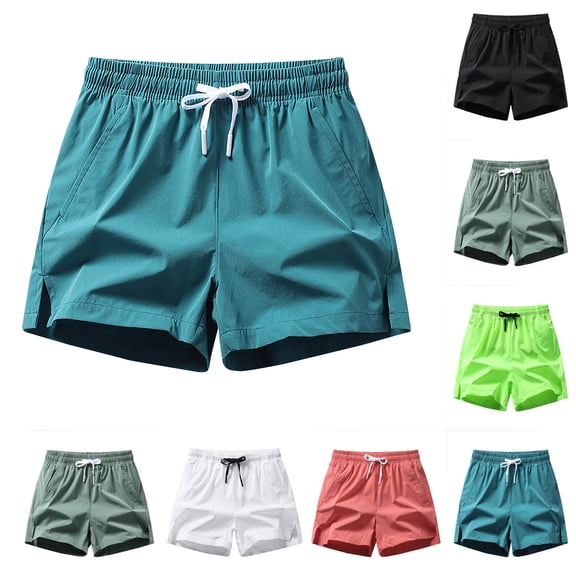 Vetsdori Mens Workout Athletic Shorts Dry Fit Basketball Short Pants Pockets Lightweight,Drawstring Summer Hombre Shorts for Men Elastic Waist