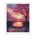 thumbnail image 5 of Paint by Numbers Kit for Adults, Cherry Blossom Sunset Serenity Bridge Paint by Numbers, Easy Paint by Numbers Kit for Adults Beginner, DIY Adult Paint by Number Kits on Canvas, Home Decor, 5 of 7