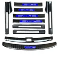 thumbnail image 4 of Para VOLVO S90 2017-2022 Placa protectora de umbral de acero inoxidable de alta calidad Protector de umbral de maletero Accesorios para coche antiarañazos, 4 of 5