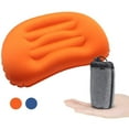 thumbnail image 3 of EeaseCA 1PC Lightweight Inflatable Pillow Multifunctional Nap Pillow Portable Cushion for Outdoor Travel Camping (Orange), 3 of 7