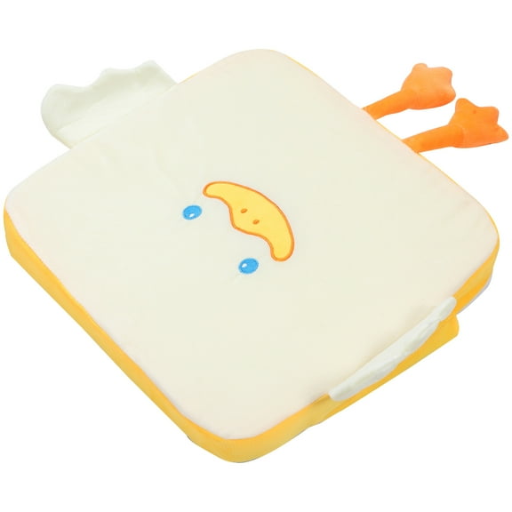 Soimiss Thickened High Chair Seat Cushion with Anti Slip Surface and Duck Pattern for Home Use