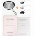 thumbnail image 4 of Plateful Titanium Pan with Lid - Hammered Pure Titanium Nonstick Frying Pan, Multifunctional Cookware for All Cooktops, Ultra-Durable Scratch Resistant Skillet with Even Heating, 4 of 7