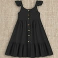 thumbnail image 2 of RIJOPUTY Girls Sparkle Dress Flower Girl Dresses Dance Clothes for Girls Ropa Bebe Niña Dress Up 4t Birthday Outfits for Gifts for a 5 Year Old Girl Gifts 5 Baby Gown Girls 2-3 Years Old Gift, 2 of 4