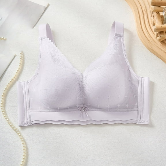 Xucatan Lace Bralettes for Women Seemless Racerback Bras Wireless Unlined Bralette Comfy Bra No Padded Gift