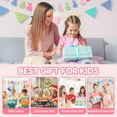 thumbnail image 7 of MINKUROW Kids Karaoke Microphone Toys for Birthday Gifts 4 5 6 7 8 9 10 11 12 Years Old Kids Christmas Party Ideas Gift for Boy and Girls Wireless Karaoke Machine Voice Changer Toy Microphone(Pink), 7 of 7