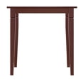 thumbnail image 2 of Winsome Kingsgate 29" Square Dining Table, Walnut Finish, 2 of 6