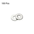 thumbnail image 2 of Unique Bargains #8 Rondelle Plate en Acier Inoxydable 304 pour Vis et Boulon 100 Pcs, 2 of 5