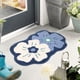 thumbnail image 4 of Alfombra antideslizante para baño | Alfombra absorbente de poliéster de 60 x 40 cm | Felpudo lavable de secado rápido | Alfombrilla antideslizante para dormitorio, cocina y pasillo, 4 of 5