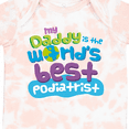 thumbnail image 4 of Inktastic Daddy Worlds Best Podiatrist Boys or Girls Baby Bodysuit, 4 of 5