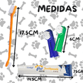 thumbnail image 4 of Kit Pasta Dientes Mascotas Cepillo Suave Cuidado Bucal Sabor Carne N, 4 of 7