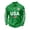 Green, variant on Bbyeadc United States 250Th Anniversary Polo Shirt for Men USA Flag Print Waffle Long Sleeve Golf Shirt Patriotic Tee,Gray (S)