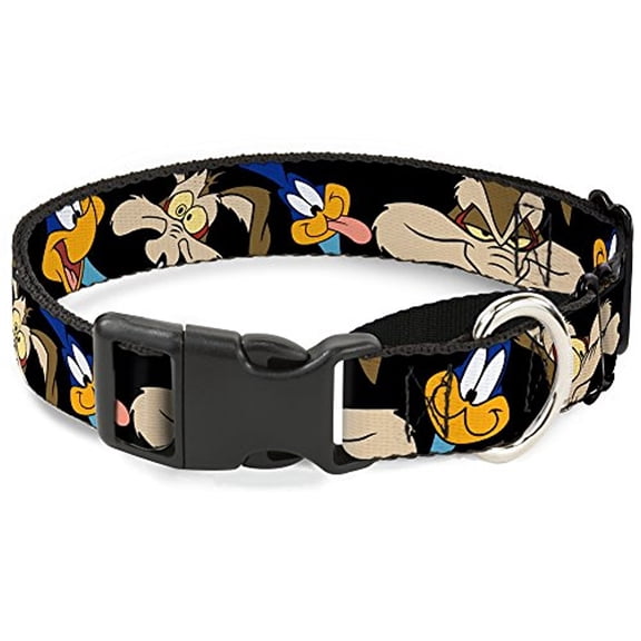 Buckle-Down "Road Runner Wile E. Coyote Expressions " Martingale Dog Collar