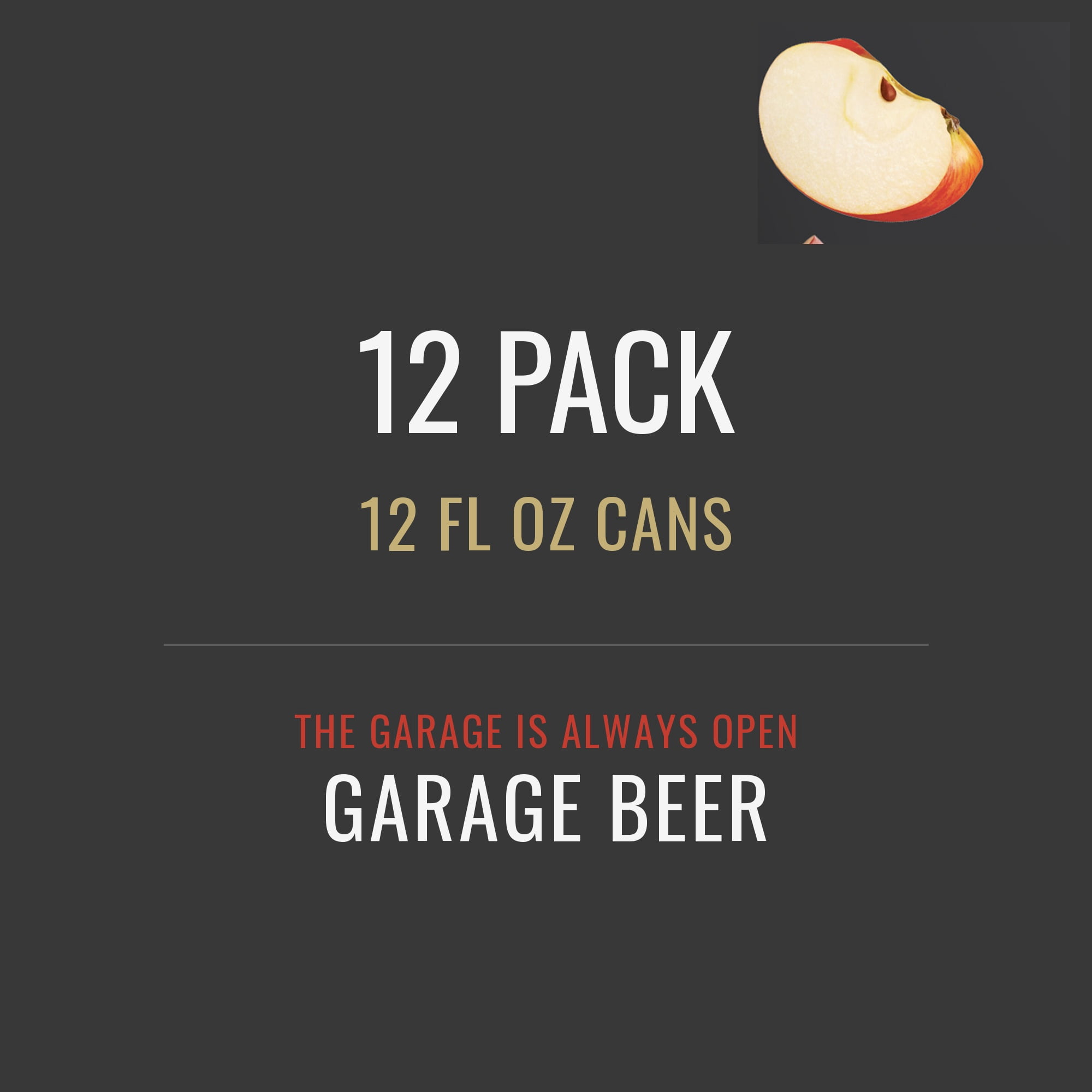 Garage Beer Apple 12/12c