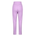 thumbnail image 4 of Lenpel Leggings for Women Soft Casual High Waisted Full Length Stretchy Slim Gym Yoga Pants Athletic Workout Leggings, 4 of 7