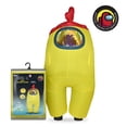 thumbnail image 2 of Disfraz inflable para cosplay YuMe Among Us, compañero de tripulación para niños, amarillo, 2 of 7