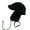 Black, variant on Trapper Hat Winter Warm Hats Russian Fur Hat Ushanka Eskimo Hat Ear Flap with Faux Fur for Men or Women