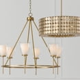 thumbnail image 3 of Capital Lighting 354141 Eliana 4 Light 22" Wide Pendant - Brass, 3 of 7