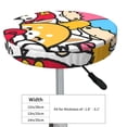 thumbnail image 4 of Lsque Sanrio Round Bar chair cushion covers Velvet Fabric Premium Comfort Protects from Scratches and Stains for 14-17 Inch Chair- 14 inch, 4 of 7
