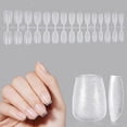 thumbnail image 4 of 120 Pieces Mini False Nails Transparent Soft Gel Full Coverage For Manicure Extensions, 4 of 5