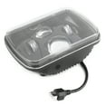thumbnail image 4 of Faro cuadrado LED H4 de 7 pulgadas, faro delantero de alto brillo de 12-24V apto para Jeep Wrangler YJ, 4 of 12
