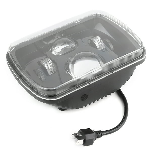 Faro delantero para Wrangler, faro LED cuadrado H4 de 7 pulgadas, diseño elevado