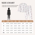 thumbnail image 4 of Kdxio Cute Poodle Dog Women's Pajama Sets Long Sleeve Button Down Sleepwear Nightwear Soft Pjs Lounge Sets-Large, 4 of 7
