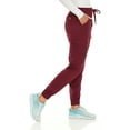 thumbnail image 4 of MediChic Women's Seven Pocket Cargo Scrub Pants Joggers with 4-Way Stretch Scrubs, Easy Care for Women, 4 of 5