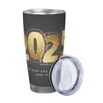 thumbnail image 2 of Bonne Année 2025 Gobelet en Acier Inoxydable 20 oz Tasse de Voyage Portable avec Couvercles, 2 of 7