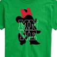 thumbnail image 3 of Mickey & Friends - Minnie Logo Silhouette - Men's Short Sleeve Graphic T-Shirt, 3 of 5