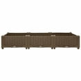 thumbnail image 2 of vidaXL Raised Bed 120x40x23 cm Polypropylene, 2 of 5