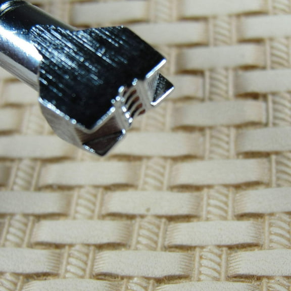 Small Rope Basket Weave Leather Stamp, X570, Stamping Tool
