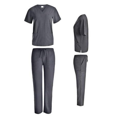 

Unisex Stretch Scrub Set Top and Pants