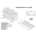 thumbnail image 4 of Leo & Lacey Twin Over Twin Staircase Trundle Bunk Bed, 4 of 4