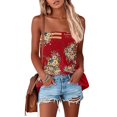 thumbnail image 4 of Summer Tube Tops For Women,Cute Sexy Off Shoulder Print Sleeveless T-Shirt, 4 of 6