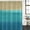 Brown Blue, variant on Teal Blue Ombre Shower Curtain Set - Long 72" x 84" Washable Bathtub Curtain with 12 Hooks, Modern Abstract Gradient Art Waterproof Fabric Stall Shower Curtains for Bathroom/Bathtub Décor