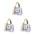 thumbnail image 3 of Cateissary Bolsa de almuerzo Aislamiento térmico impermeable Caja de almuerzo Bolso portátil Blanco Type1 NO1, 3 of 6