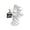 White, variant on Yucurem Vintage Resin Ghost Lantern, Halloween Light Up Cracker Barrel Witch Statues for Home Outside Garden Yard Patio Lawn Decor (White)