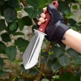 thumbnail image 4 of tasrioml 4-in-1 Gardening Trowel - Stainless Steel Serrated Cutter with Wood Handle & Sheath, 4 of 8