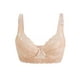 thumbnail image 1 of SOSTENES CHIC para Mujeres Copas Completas Transpirables Confort Encaje Floral Cobertura Completa Sin Almohadillas Con Aros 34/75 Ajuste 32B Beige, 1 of 5