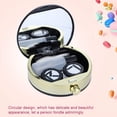 thumbnail image 3 of Contact Lens Case Box Holder Container Portable Soak Storage Kit with Mirror, 3 of 5