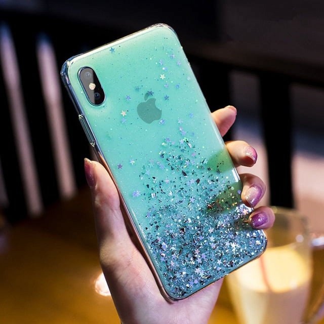 Luxury Flash light Glitter Clear Phone Case For iPhone 14 Pro Max 13 12 11 XR XS Max X SE2020 8 7 6S 6 Plus mini Silicone Cover RJ