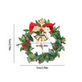 thumbnail image 3 of Pklyzj Christmas Decorations,Christmas Wreath Bows Christmas Decor Present Wrapping Bows Ribbon Bows For Wreath Christmas Tree Bows For Xmas Party Decoration Home Indoor Outdoor Wreath Christmas Deco, 3 of 6